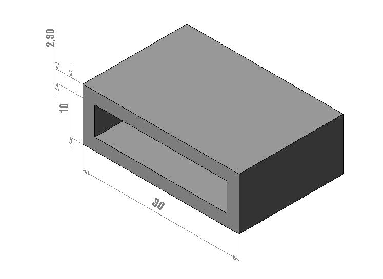 30 x 10 